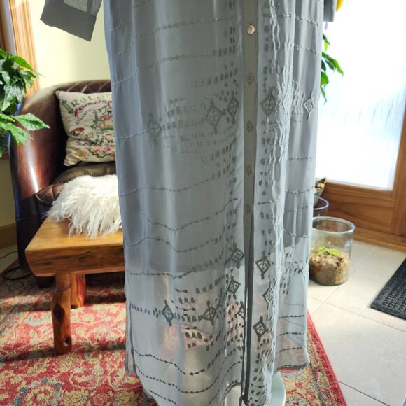 25128 NWOT!!  Soft Surroundings Ibiza Dress & Slip - Picture 6 of 13